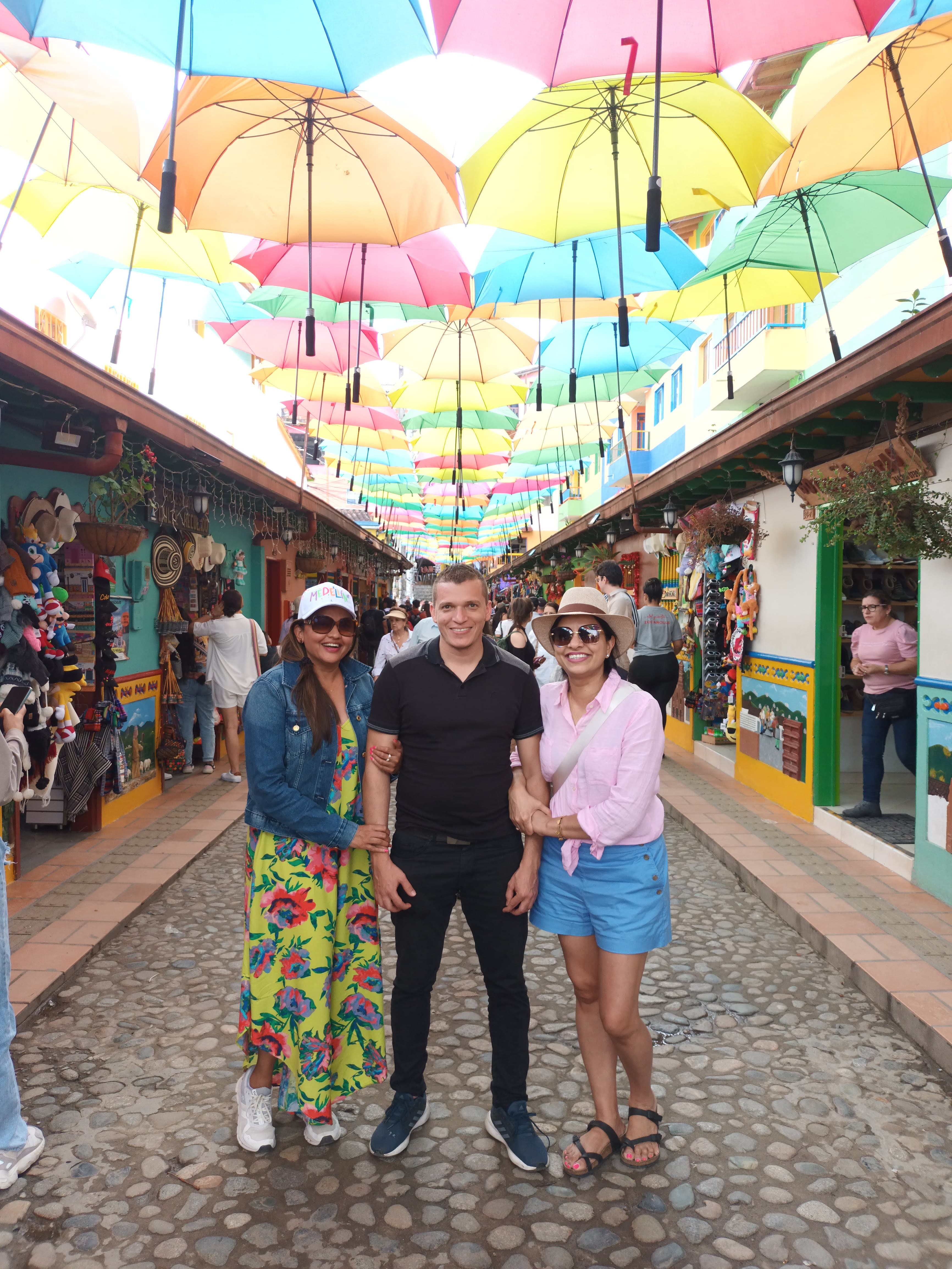 Panoramic view of Guatapé